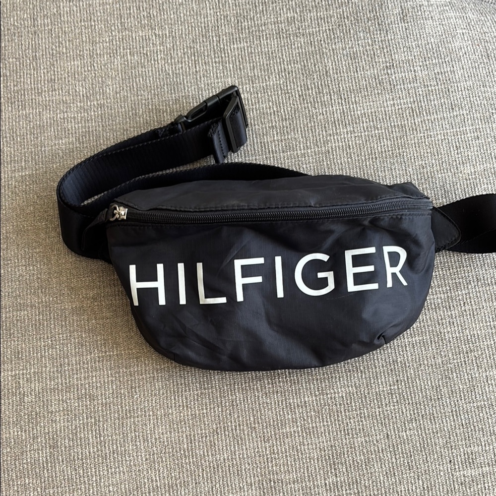 Tommy Hilfiger Black Crossbody Bag or Fanny Pack
